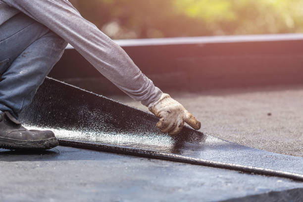 Professional Basement Waterproofing technician working in Bryn Mawr, PA